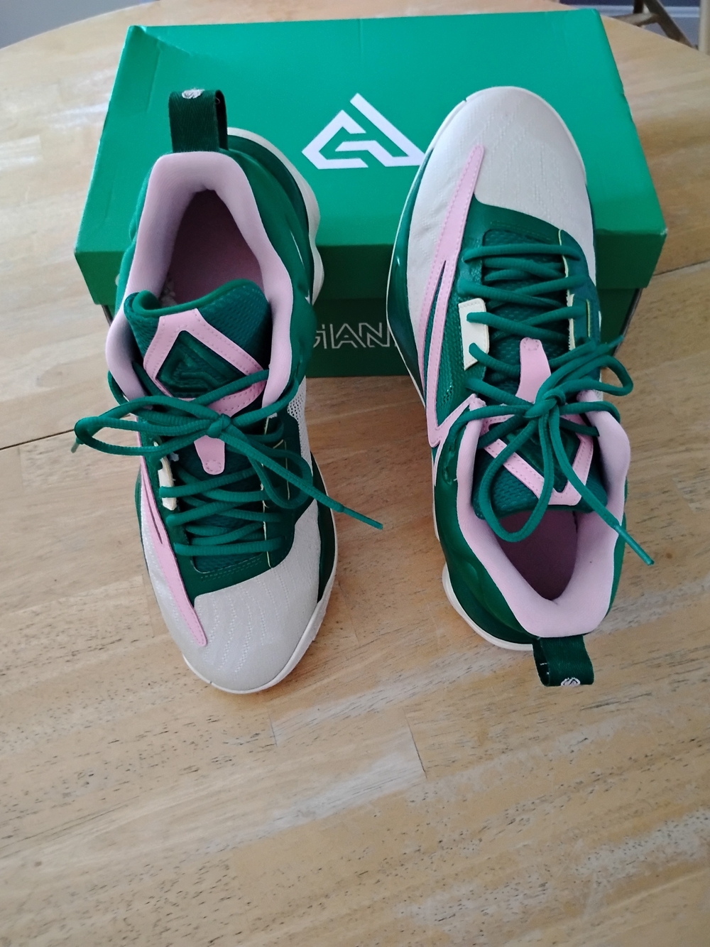 Nike Women’s Gianni's Immortality 3. Athletic Sneakers in Green, Pink & White